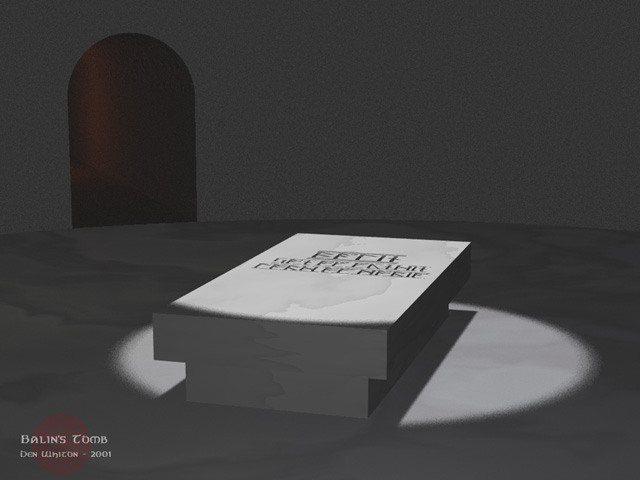 Balin's Tomb in Moria